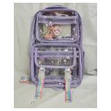 New Moad PVC Transparent Backpack