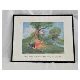 1997 Disney Winnie the Pooh Commemorative Litho