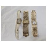 3 Ladies Designer Wrist Watches