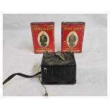 Lionel Train Transformer, 2 Prince Albert Tins