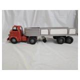 Vtg Wyandotte Motor Freight Lines Truck & Trailer