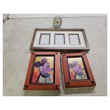 Vintage Retro Clock, New Photo Frames