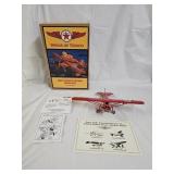 ERTL Wings Of Texaco Diecast Airplane Coin Bank
