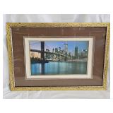 New York City Skyline with Twin Towers Print