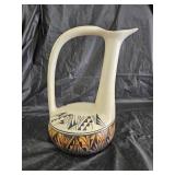 Navajo Indian Pottery Water Jug Signed Phillips