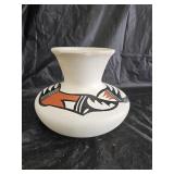 Koyote Acoma Pottery Signed Vase
