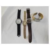 4 Ladies Designer Wrist Watches
