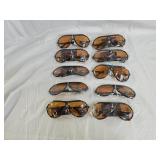 10 Pairs of New Sports Fashion Sunglasses