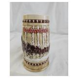 Anheuser Busch Budweiser 1981 Holiday Stein