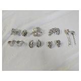 Vintage Brooches and Earrings