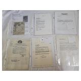 6 Vintage Autographs