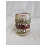 Anheuser Busch Budweiser 1980 Holiday Stein