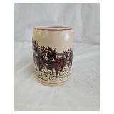 Anheuser Busch Budweiser 1980s Holiday Stein