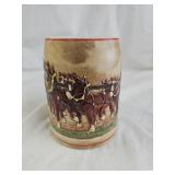 Anheuser Busch Budweiser 1981 Holiday Stein