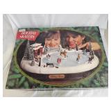 Mr. Christmas Holiday Skaters Animated Scene