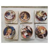 6 Norman Rockwell Collector's Plates