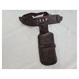 Top Brand Leather Pistol Holster & Belt