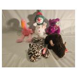 5 Ty Beanie Babies