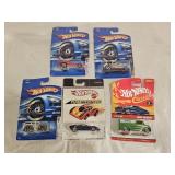 5 NIB Hot Wheels Diecast Cars