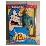 NIB 1994 Bandai Talking Tick Poseable Figure