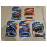 5 NIB Hot Wheels Diecast Cars