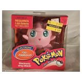 NIB 1998 Hasbro Pokémon Jigglypuff Elect. Figure