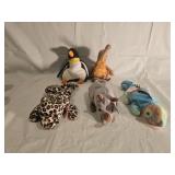5 Ty Beanie Babies