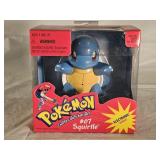 NIB 1998 Hasbro Pokémon Squirtle Elect. Figure