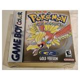 2000 Gameboy Color Pokémon Gold Version Game