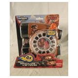 NIB 2010 Pixar "Cars" Real Binoculars & 3D Viewer