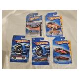 5 NIB Hot Wheels Diecast Cars