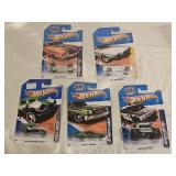 5 NIB Hot Wheels Diecast Cars