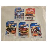 5 NIB Hot Wheels Diecast Cars