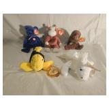 5 Ty Beanie Babies