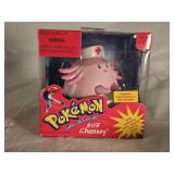 NIB 1998 Hasbro Pokémon Chansey Elect. Figure