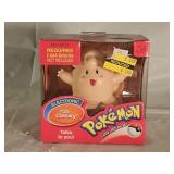 NIB 1998 Hasbro Pokémon Clefairy Elect. Figure