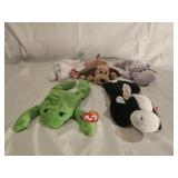 5 Ty Beanie Babies