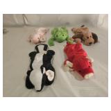5 Ty Beanie Babies