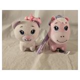 2 Unused Fisher-Price Doodle Animal Keychains