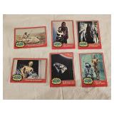 6 1977 Star Wars Series 2 Trading Cards