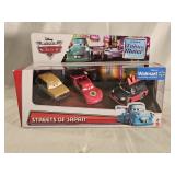 NIB Disney Pixar Cars Streets of Japan 3 Pack
