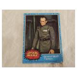 1977 Topps Star Wars Grand Moff Tarkin Card