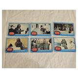 6 1977 Star Wars Series 1 Trading Cards
