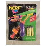 NIB 1993 Kenner Nerf Rip Rockets Blast Hammer