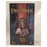 NIB LOR Mouth of Sauron Polystone Bust