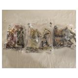 3 New 2001 Burger King LOR Kids Meal Toys