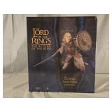 NIB LOR Eowyn Shield Maiden Polystone Statue