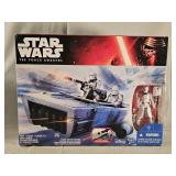 NIB 2015 Star Wars First Order Snowspeeder Vehicle