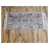 Chinese Wool Floral Rug