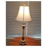 Tuscan Designer Twisted Table Lamp